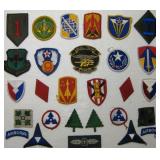 Assortment Of Miscellaneous Military Patches
