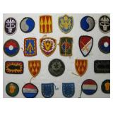 Assortment Of Miscellaneous Military Patches
