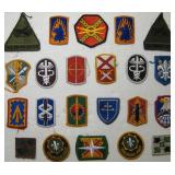 Assortment Of Miscellaneous Military Patches