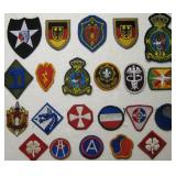 Assortment Of Miscellaneous Military Patches