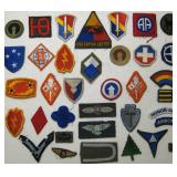 Assortment Of Miscellaneous Military Patches
