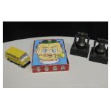 Tonka Bus, 2 Liberty Bell Coin Banks & Puzzle