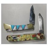 Vtg Kent Pocket Knife & Southwest Pocket Knife