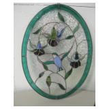 Stained "Glass" Hummingbird 14.75" X 20.75"