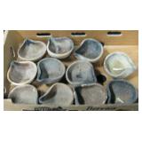 Lot Of 11 Clay Candles - 2" x 3.5"