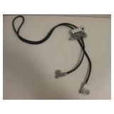 Covered Wagon Inlay Bolo Tie