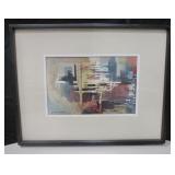 Original Framed Watercolor Signed Don Brackett
