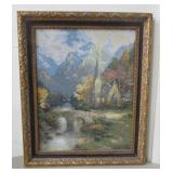 Original Painting in Ornate Frame - 20 x 24"