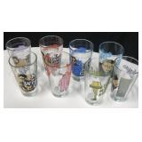 Lot of 8 Movie Glasses, Hangover & Christmas Story