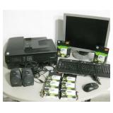 HP Printer, Printer Ink, Monitor, Mouse, Keyboard