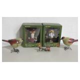 NIB Mr. & Mrs. Turkey Nutcracker & More