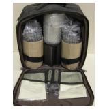 Gevalia Thermos With Cups Travel case