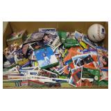 Large Box Of Assorted Baseball Cards With Baseball