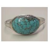 Sterling Silver & Utah Turquoise Bracelet