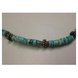 SW Sterling Silver & Utah Turquoise Necklace