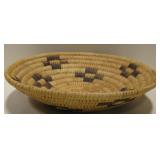 9" Diameter Papago Round Woven Basket