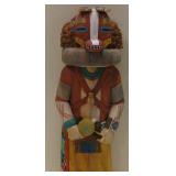 9.5" Tall Wall Hanging Kachina - Signed