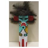 11" Tall Hopi Wall Hanging Kachina - Signed