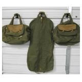 Eddie Bauer Garment Bag & 2 Duffel Bags