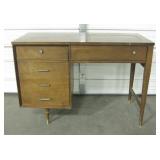 Vintage Wood Sewing Machine Table / Desk