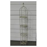 4-Tier Vintage Metal Plant Stand - 66" Tall