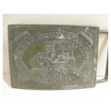 Vintage Brass Belt Buckle 2.5" x 2"