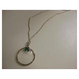 Magnifier Pendant Necklace