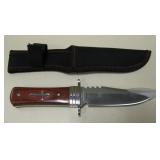 9" DEFENDER EXTREME Fixed Blade Knife With Sheath