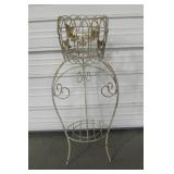 2 Piece Metal Wire Plant Stand - 33" Tall