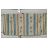 Artesanias Mayo Mexican Rug 62" x 29"