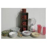 Blender, Coffee Mugs, Small Plates & More