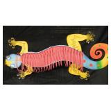 31" x 15" Metal Gecko CD Rack