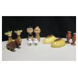 Lot Of Assorted Vintage Salt & Pepper Sets