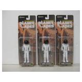 3 Planet Of The Apes Zira Astronaut Action Figures