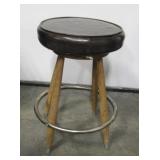Vintage Swivel Stool - 25.5" Tall