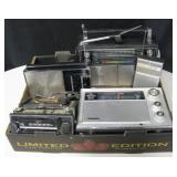 Box Of Vintage Transistor Radios