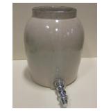 Stoneware Jug Water Dispenser - 9" Tall