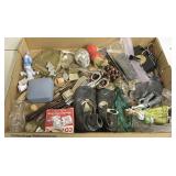 Box Lot of Assorted Small Antiques