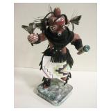 10" Tall Mud Head Kachina