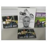 Lot Of 4 Jesse James Books - HC & Paperback