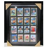 Signed Former Albuquerque Dukes 16-Card Collage