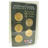 Gold Plated 2002 State Quarter Collection