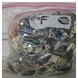 Large Bag Of Assorted Jewelry - Marked "F"