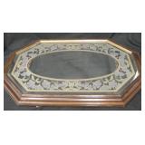 Wood Framed Decorative Wall Mirror 22" x 32"