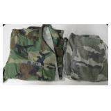 Army Med/Reg Camo Shirt w/ Airborne Patches