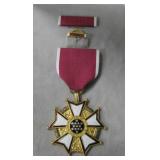US MIlitary Legion Of Merit Medal, Ribbon & Pin