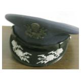 Vintage Flight Ace US Military Officer Hat 7-1/8