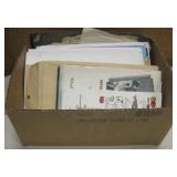 Box Lot Of Vintage Ephemera & Photographs