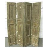 4-Panel Heavy Door Jackalope Room Divider