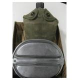 Vintage USMC Marines Canteen & Mess Kit